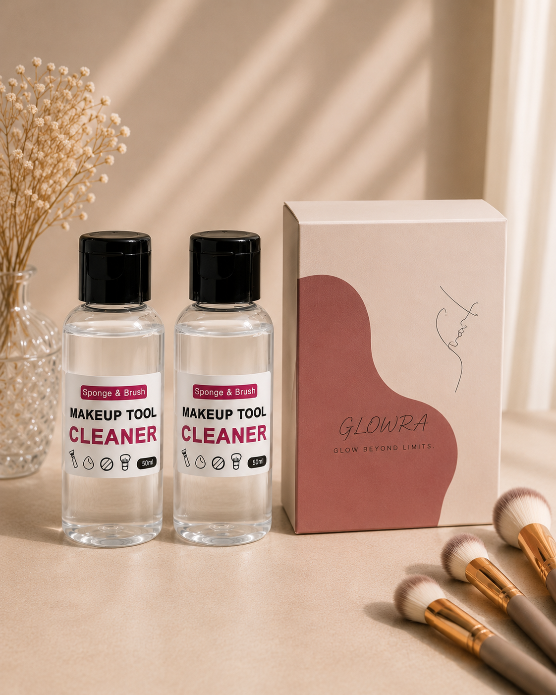 Glowra™ Pure Makeup Brush Cleaner + FREE GIFT